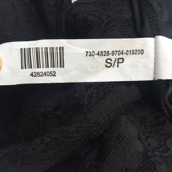 Streetwear Society Dress Womens Small Little Black Lace Sleeveless Scoop Neck - Picture 4 of 13